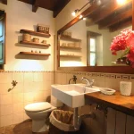 Apartamentos Rio Aliso apartamento 1Vista general del baño del apartamento 1 Foto Apartamentos-Rio-Aliso-apartamento-1